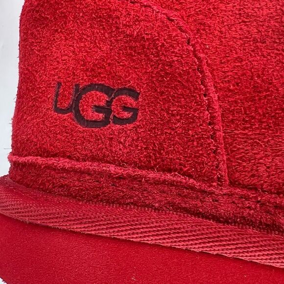 NWOT! UGG Neumel II Boot Samba Red Suede Women Ankle Booties Sz 5 - Picture 12 of 12